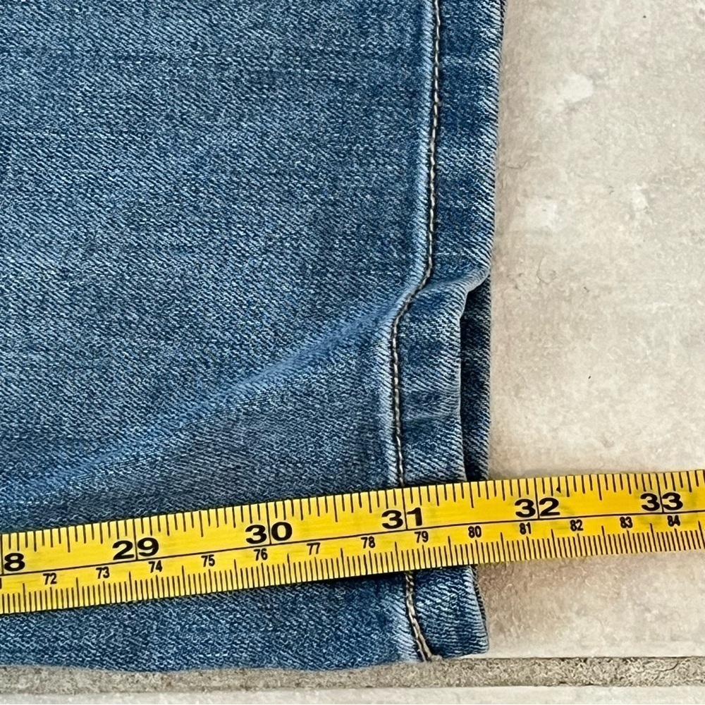 Buffalo Jeans Light Wash Denim Women's 32 Size 10 Low Rise Y2K - Picture 10 of 10